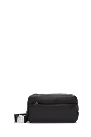 0003 Black Nappa Waist Pouch