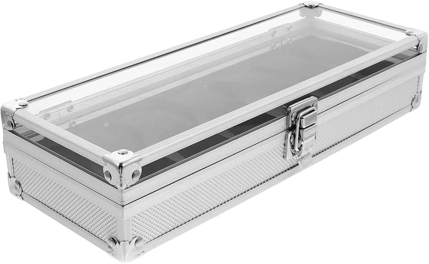 1Pc Watch Display Case Visible Jewelry Organizer for Watches Transparent Jewelry Storage Box present for Collectors and Watch Enthusiasts
