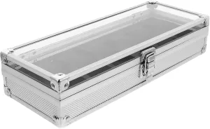 1Pc Watch Display Case Visible Jewelry Organizer for Watches Transparent Jewelry Storage Box present for Collectors and Watch Enthusiasts