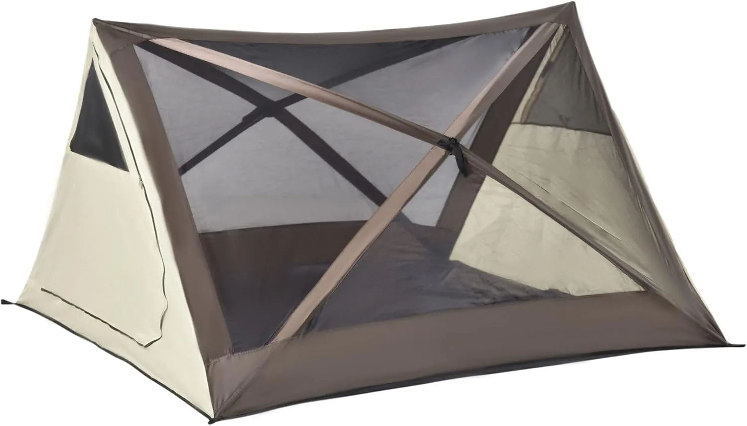 2-3 People Pop Up Camping Tent Automatic Instant Portable Cabana Beach with Rainfly Carry Bag Windows and Doors Outdoor Hiking Indoor, All-Weather Protection