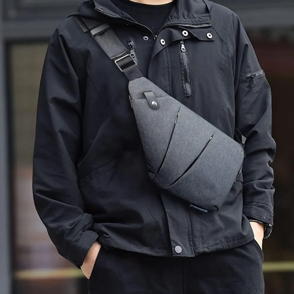 2025 NEW Anti Theft Travel Bag Cross Body Men's and women's Shoulder Bags for Travel, Sport, Work(Black,Left Shoulder)