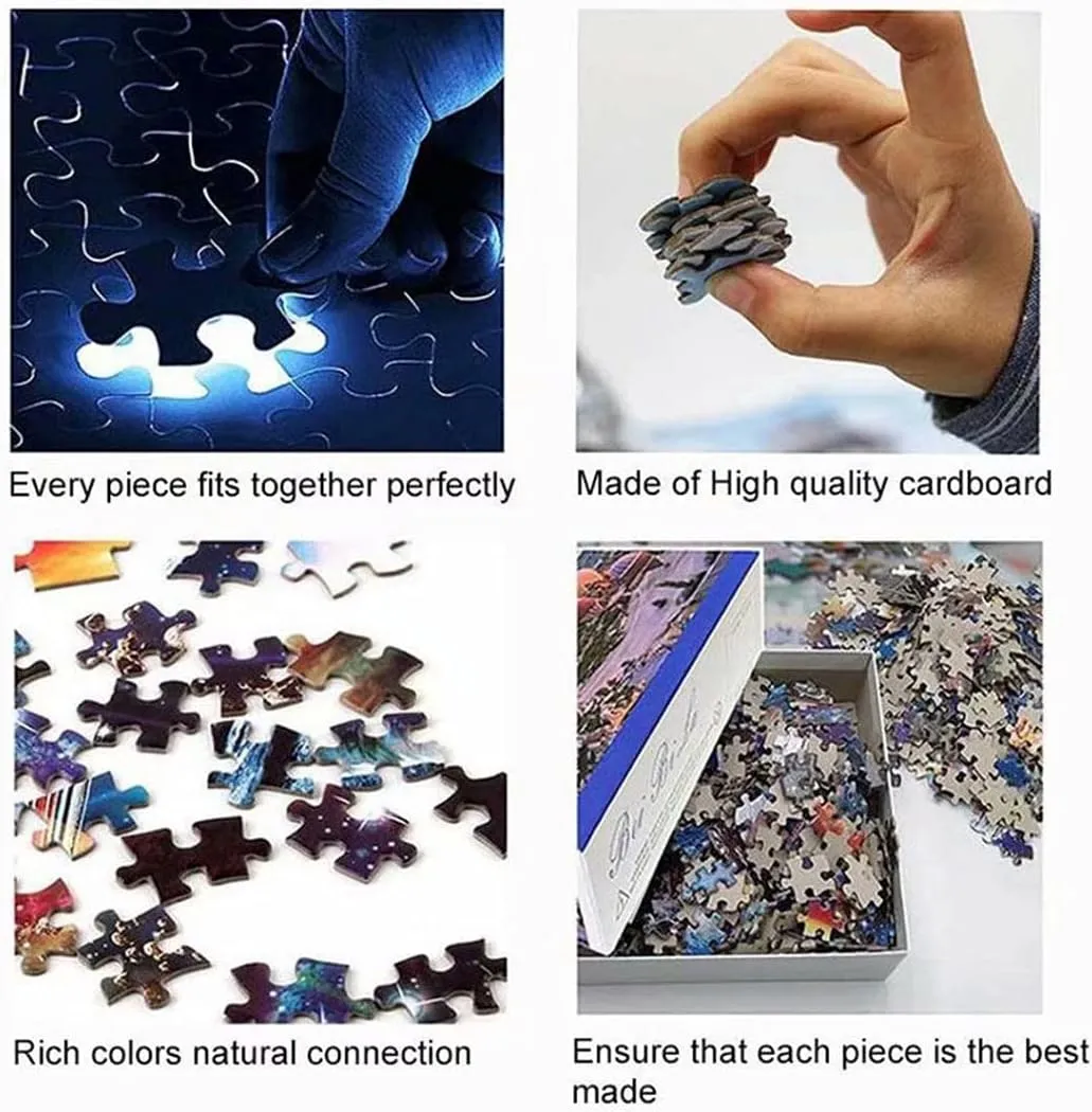 300 Pieces Jigsaw Puzzles for Adults Teens Charles Wysocki Cape Cod Christmas Fun Game Props Educational Toys Decompressing Intellectual Puzzles Gift