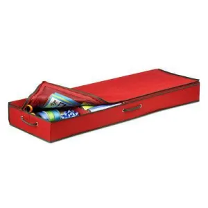 40" Canvas Gift Wrap Organizer