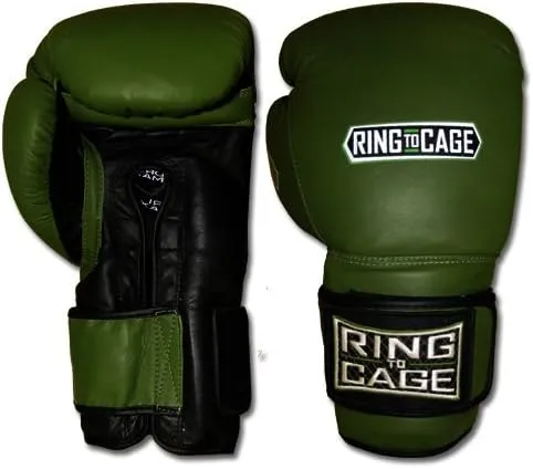 50oz Deluxe MiM-Foam Sparring Gloves - Safety Strap for Muay Thai, MMA, Kickboxing, Boxing (50oz)