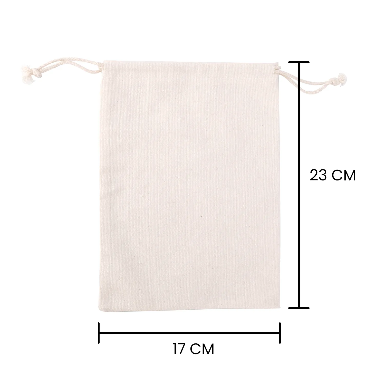 50pcs of 17cm x 23cm 10oz Canvas Calico Drawstring Storage Linen Gift Bags, Best linen bags, Linen Drawstring bags