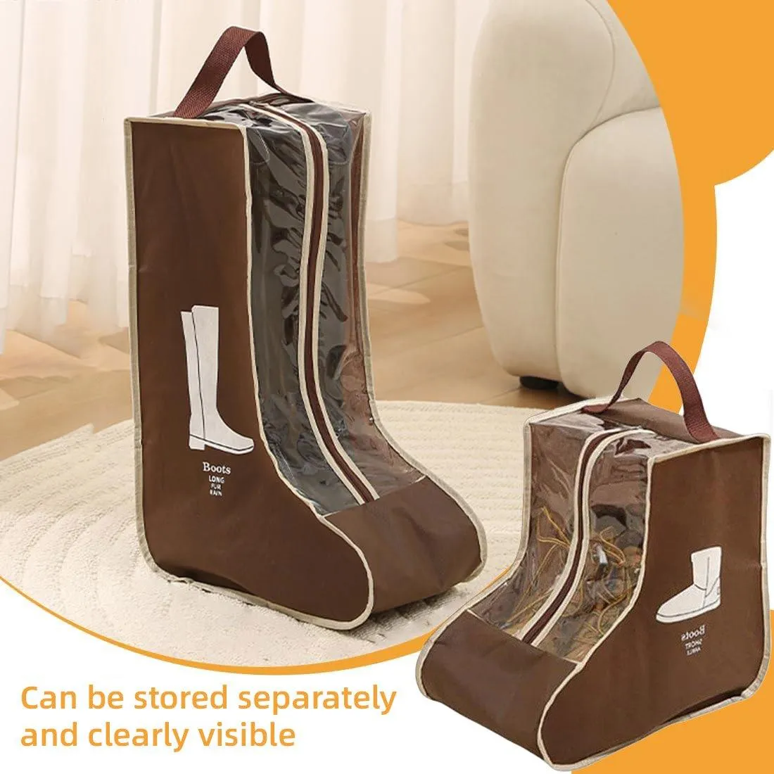 5pcs Portable Shoes and Boots Dust Bag Travel Storage Cover Organiser Pouch Set