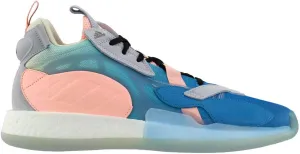 adidas Mens Zoneboost Basketball Sneakers Shoes Casual - Blue,Multi - Size 13 D