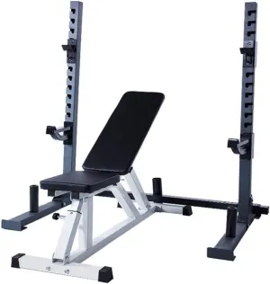 Adjustable Benches Squat Rack Weight Table Multifunctional Squat Rack Adjustable Barbell Rack Home Fitness Equipment Weight Bench Bench Press Rack Benches (Black)