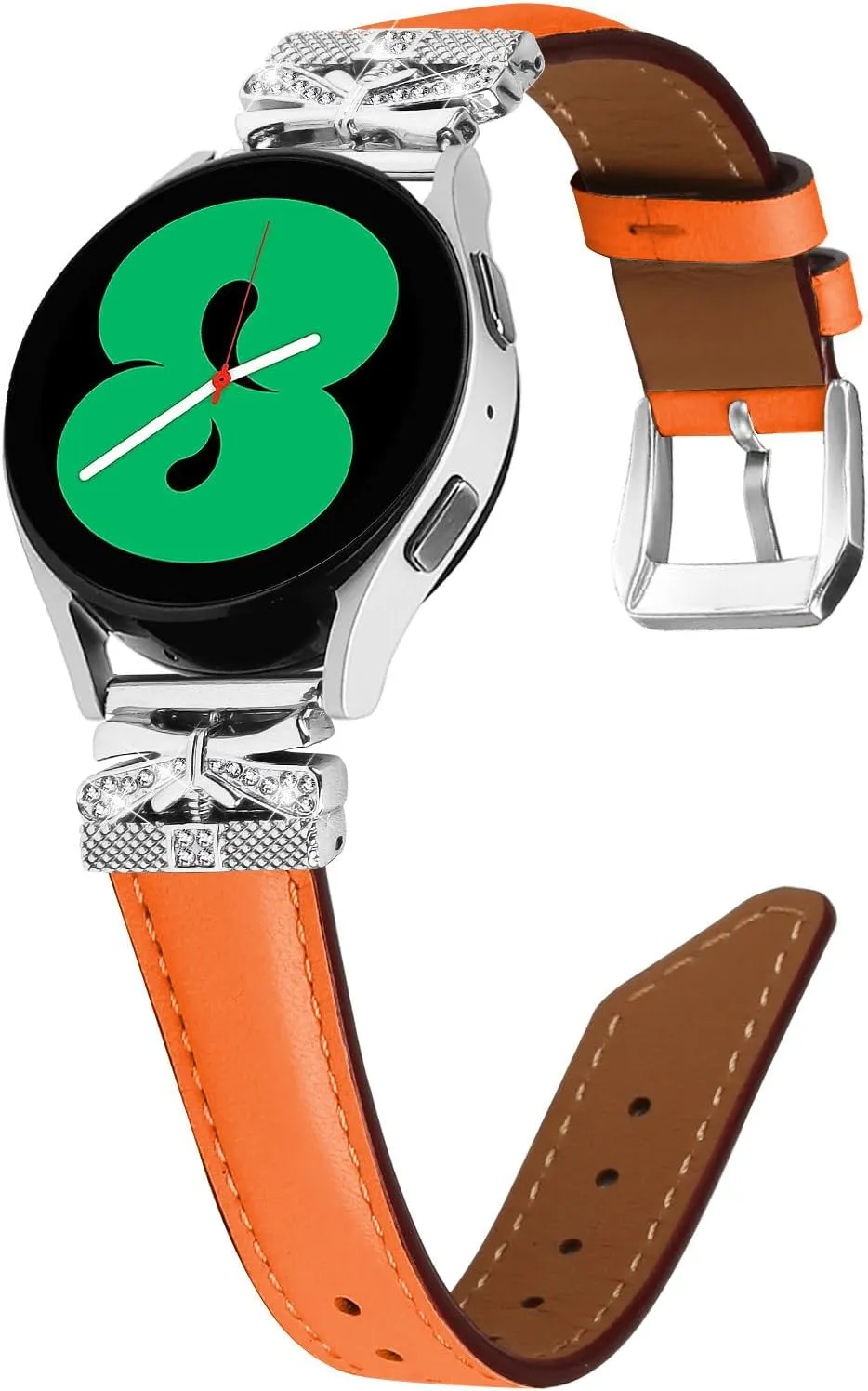 Adjustable Genuine Leather Wrist Strap Compatible With Galaxy Watch 3 41mm,Replacement straps for watches with Metal Buckle for Galaxy Watch 42mm/Active/Active2/Gear S2