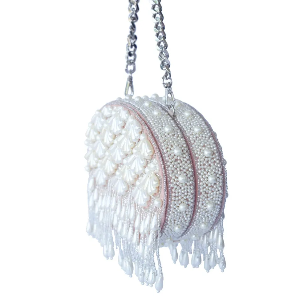 Adora By Ankita Pink Fareeda Clutch Bag