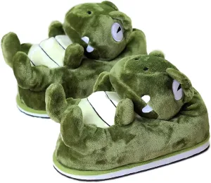 Adult Unisex Elephant & Hamster Slippers - Comfortable, Warm Animal Cartoon Cotton Shoes
