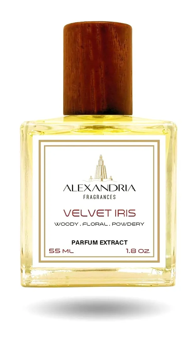 Alexandria Fragrances Velvet Iris 55 ML Extrait De Parfum, Long Lasting, Day or Night Time