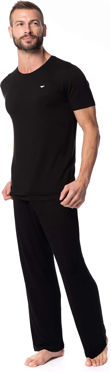 AMERICAN HEAVEN Men's Short Sleeve Work Out Crew Neck T-Shirts | Dry Fit Active Athletic Gym Tee Tops | Multi Packs Colors