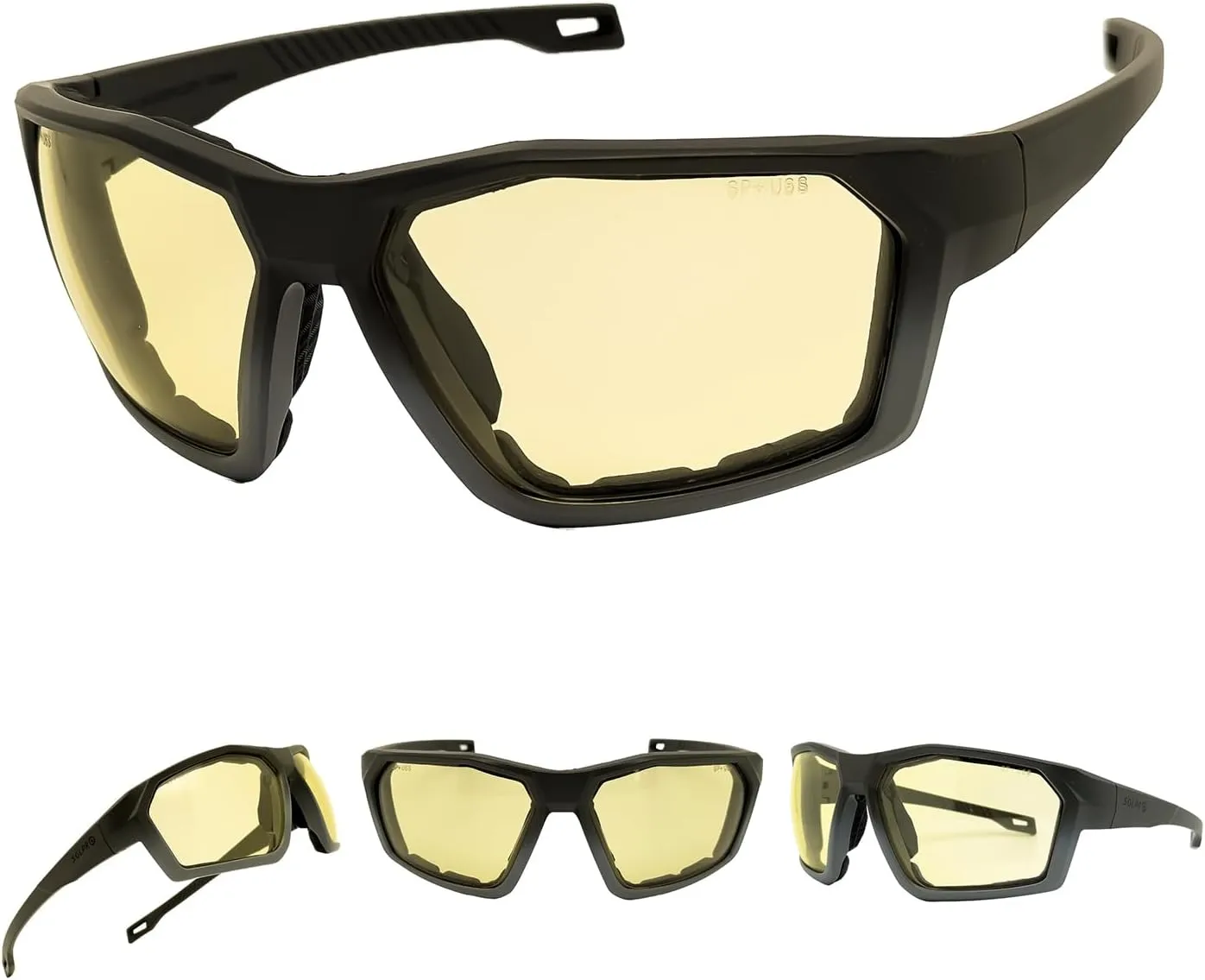 Anti-Fog Motorcycle Riding Glasses, Safety Eyewear, Wrap Around, Foam Padding, Dustproof Windproof, For Men Women