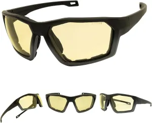 Anti-Fog Motorcycle Riding Glasses, Safety Eyewear, Wrap Around, Foam Padding, Dustproof Windproof, For Men Women