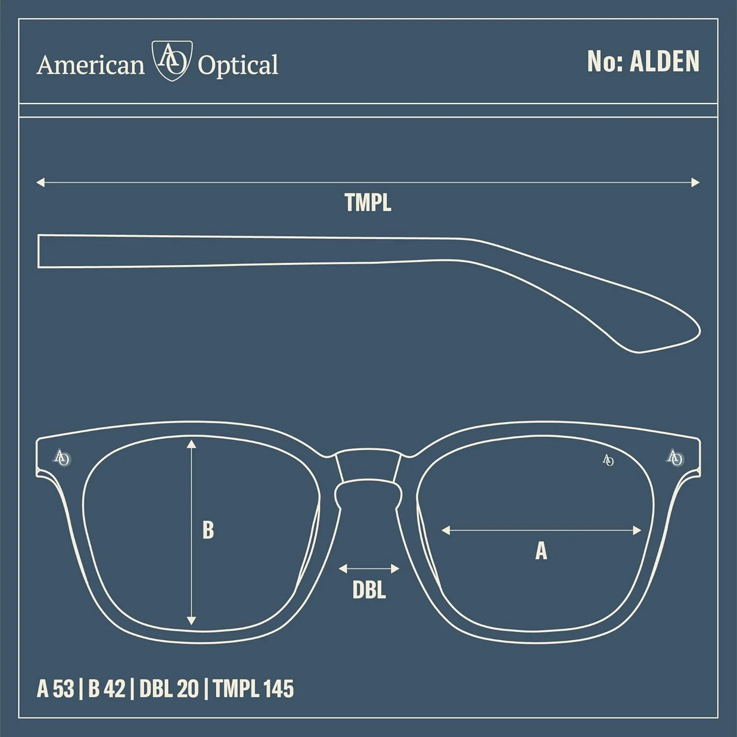 AO Alden Sunglasses - AOLite Nylon Lenses