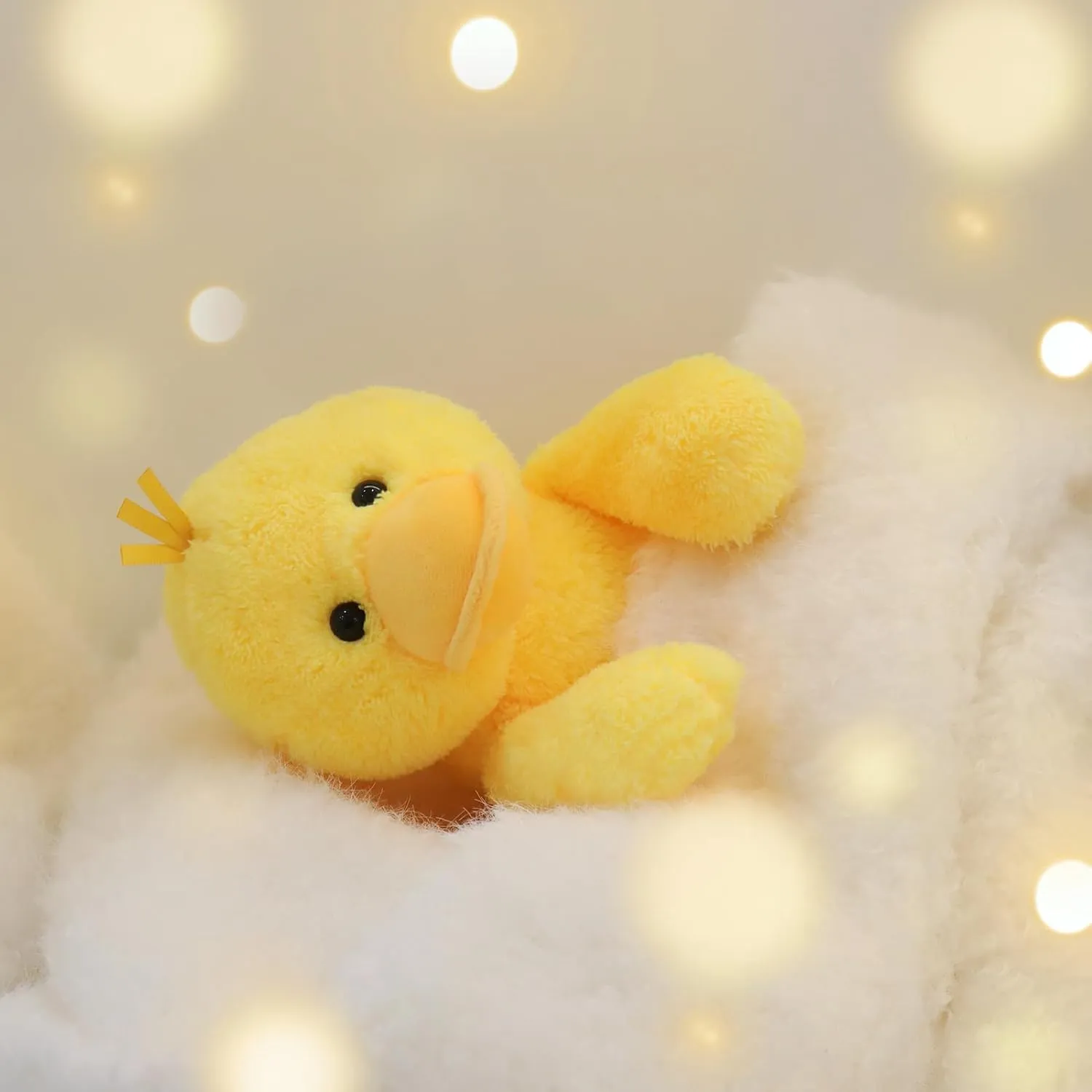 Apricot Lamb Toys Plush Velvet Duck Stuffed Animal Soft Cuddly Perfect for Child (Velvet Duck,9 Inches)