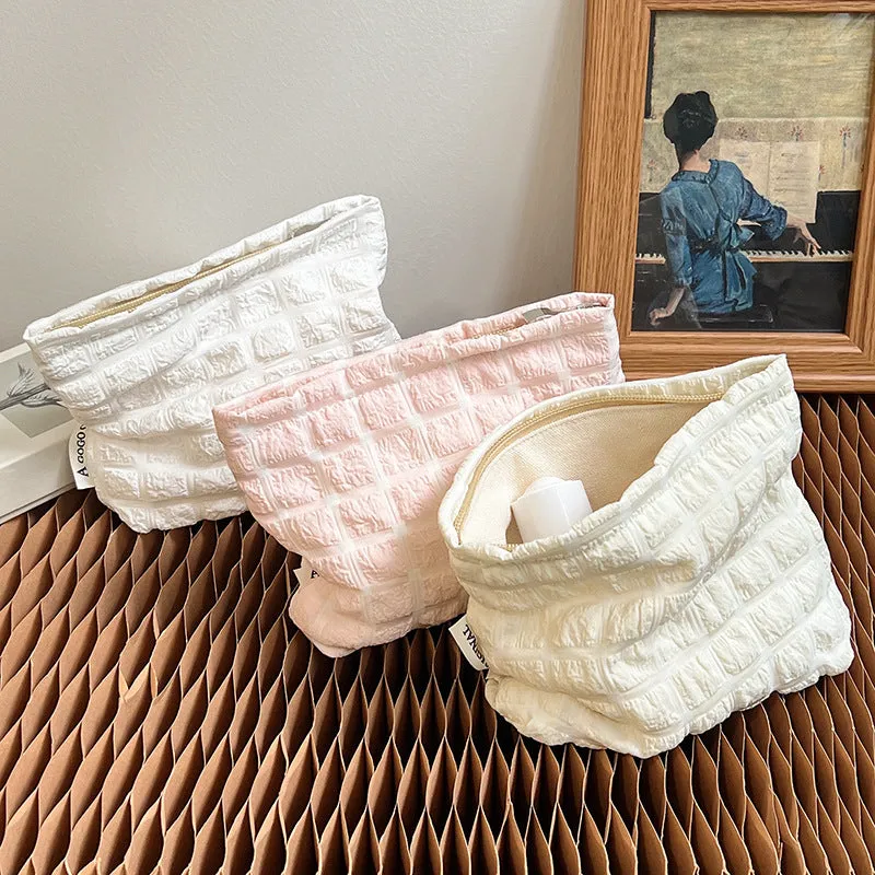 Attractive Cloud Niche Portable Makeup Storage Cosmetic Bags