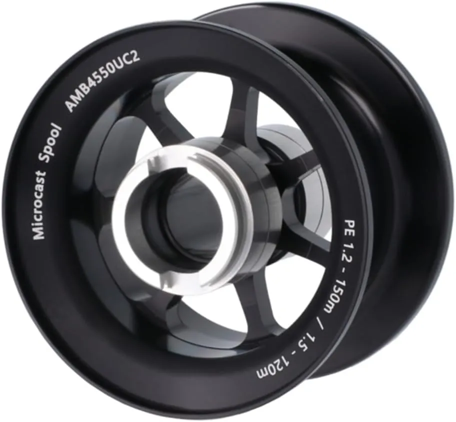 Available ms_amb4550uc2_blk ABU Ambassadeur 4500C Ultracast Microcast Spool AMB4550UC2 Black