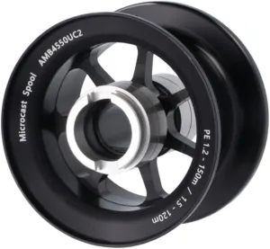 Available ms_amb4550uc2_blk ABU Ambassadeur 4500C Ultracast Microcast Spool AMB4550UC2 Black
