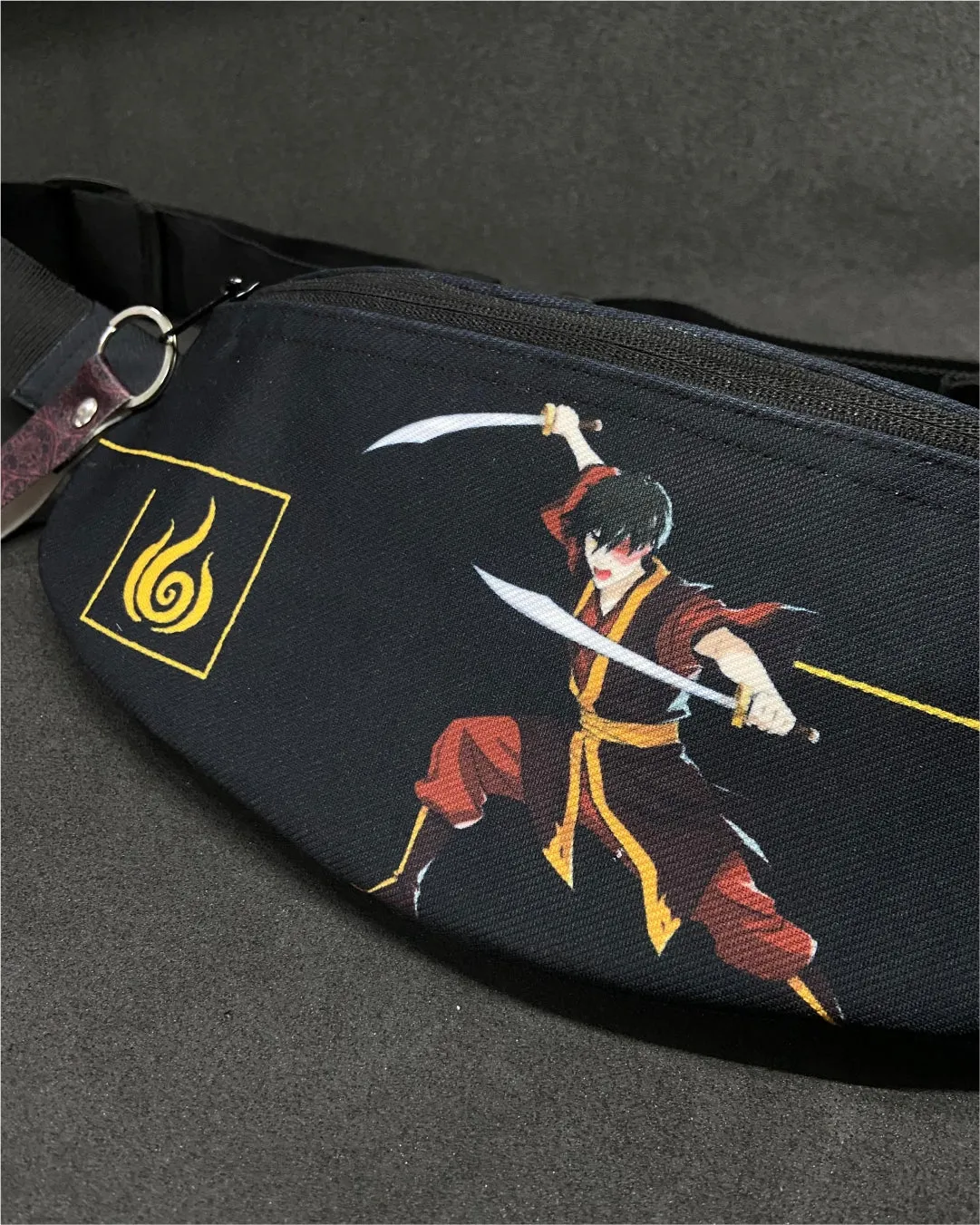 Avatar Zuko Sword Fanny Pack