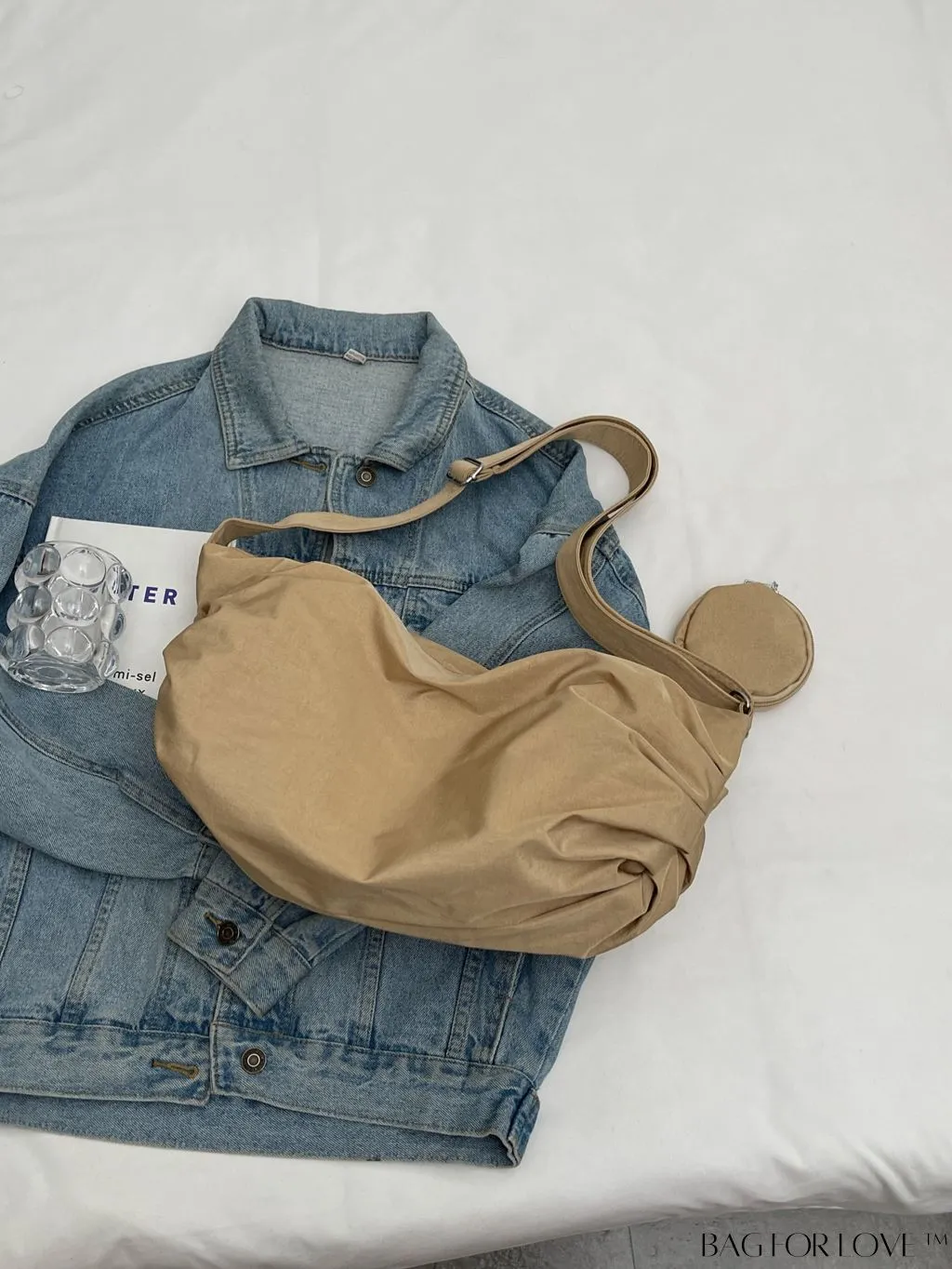 BagForLove - Versatile Canvas Commuter Shoulder Bag for Women, Large Capacity & Stylish Design