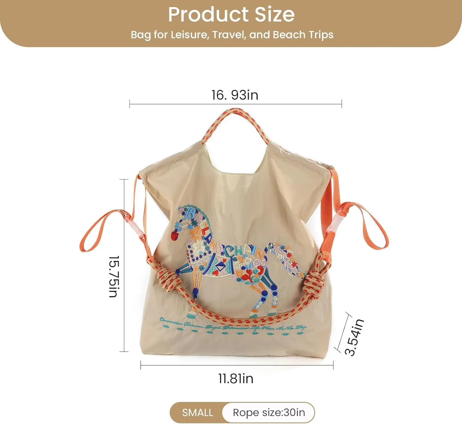 Ball&Chain Women's The Large Tote Bag Nylon Aesthetic Tote Bag for Women Beach Bag Shopping Bags