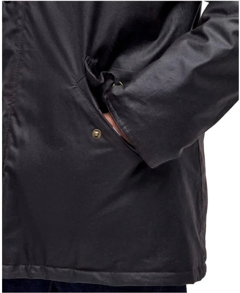 Barbour Men's Prestbury Waxed Jacket, Rustic