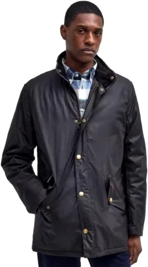 Barbour Men's Prestbury Waxed Jacket, Rustic
