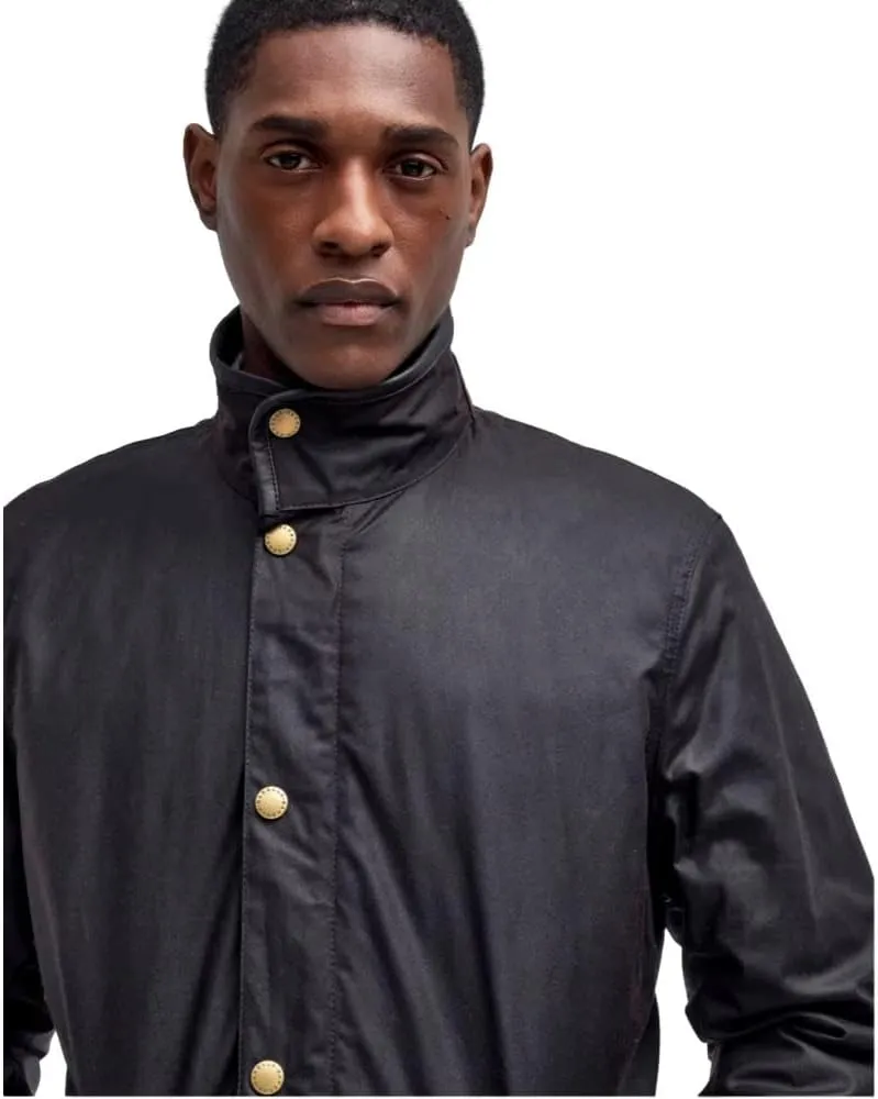 Barbour Men's Prestbury Waxed Jacket, Rustic