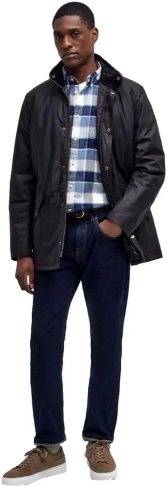 Barbour Men's Prestbury Waxed Jacket, Rustic