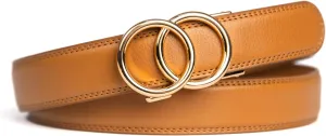 Bella Belt - Holeless Ratchet Belt for Women - Womens Belts for Jeans - Fashion Belt for Women - Leather Belt for Dresses