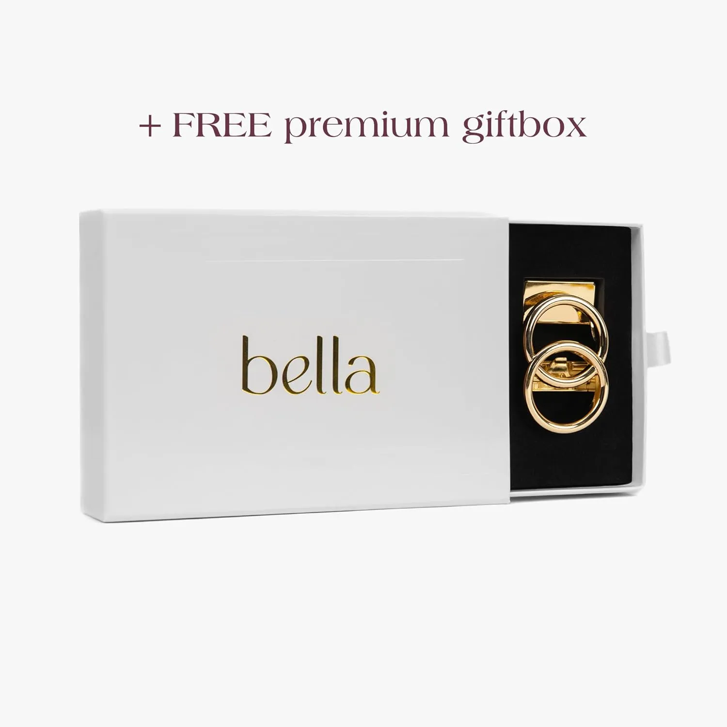 Bella Belt - Holeless Ratchet Belt for Women - Womens Belts for Jeans - Fashion Belt for Women - Leather Belt for Dresses