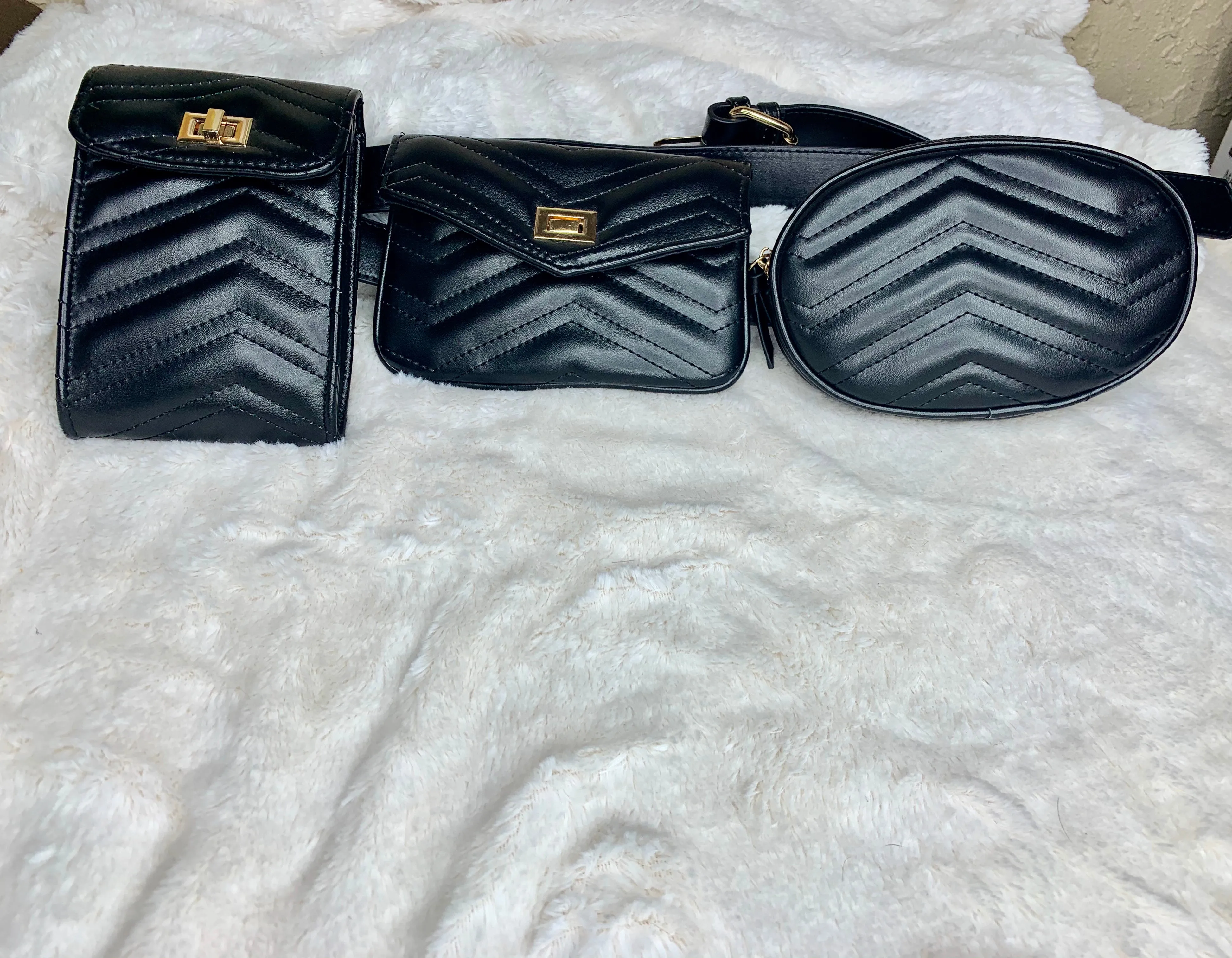 Black Multi Use Cross Body