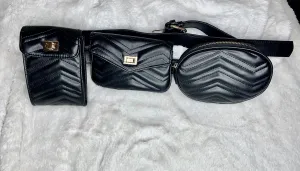 Black Multi Use Cross Body