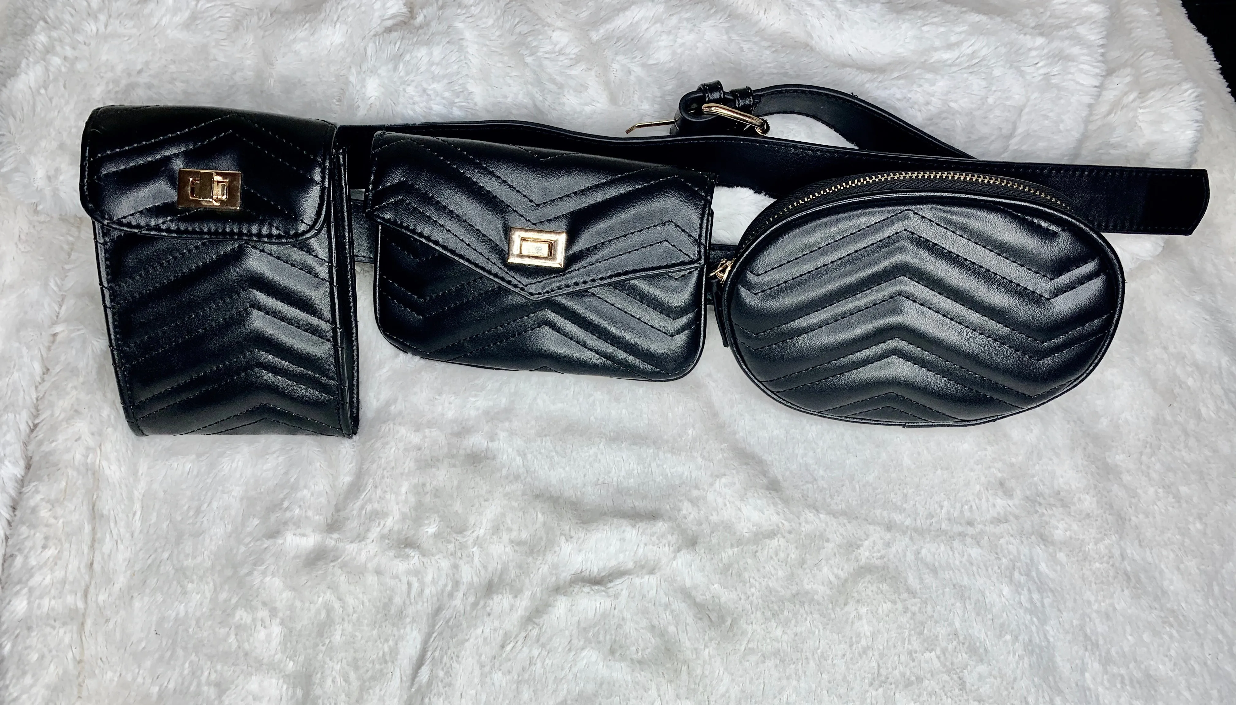 Black Multi Use Cross Body