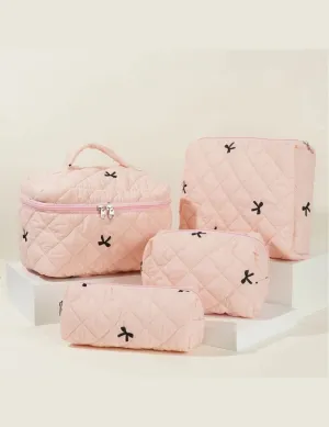 Bow Travel Bag Set