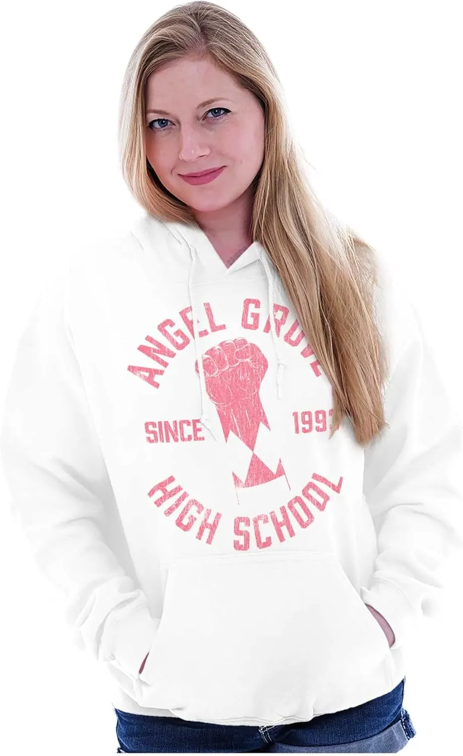 Brisco Brands Angel Grove High School Since 1993 Hoodie Sweatshirt Women Men
