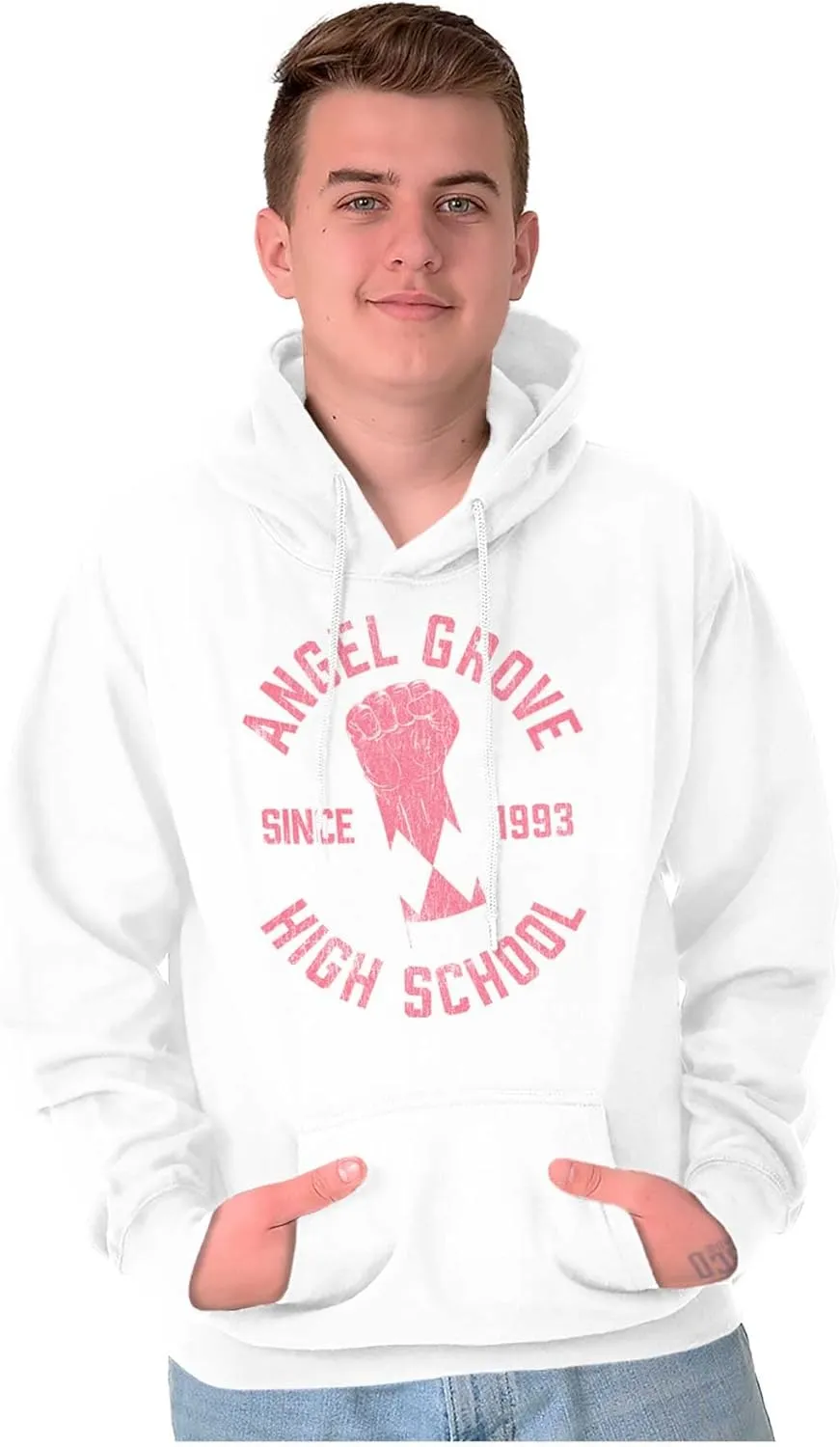 Brisco Brands Angel Grove High School Since 1993 Hoodie Sweatshirt Women Men