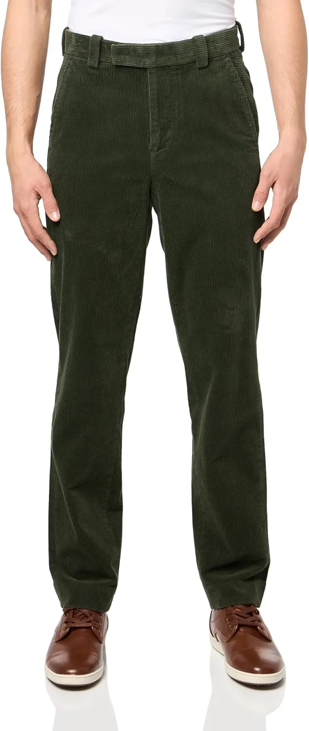 Brooks Brothers Men's Regular Fit Stretch Corduroy Pants