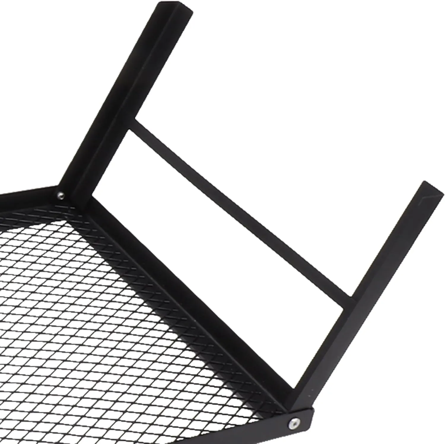 Campfire Grill, Even Heating High Temperature Color Folding Camp Grill Shelf Life Mesh Cooking Surfaces Easy for Outdoors (Standard)