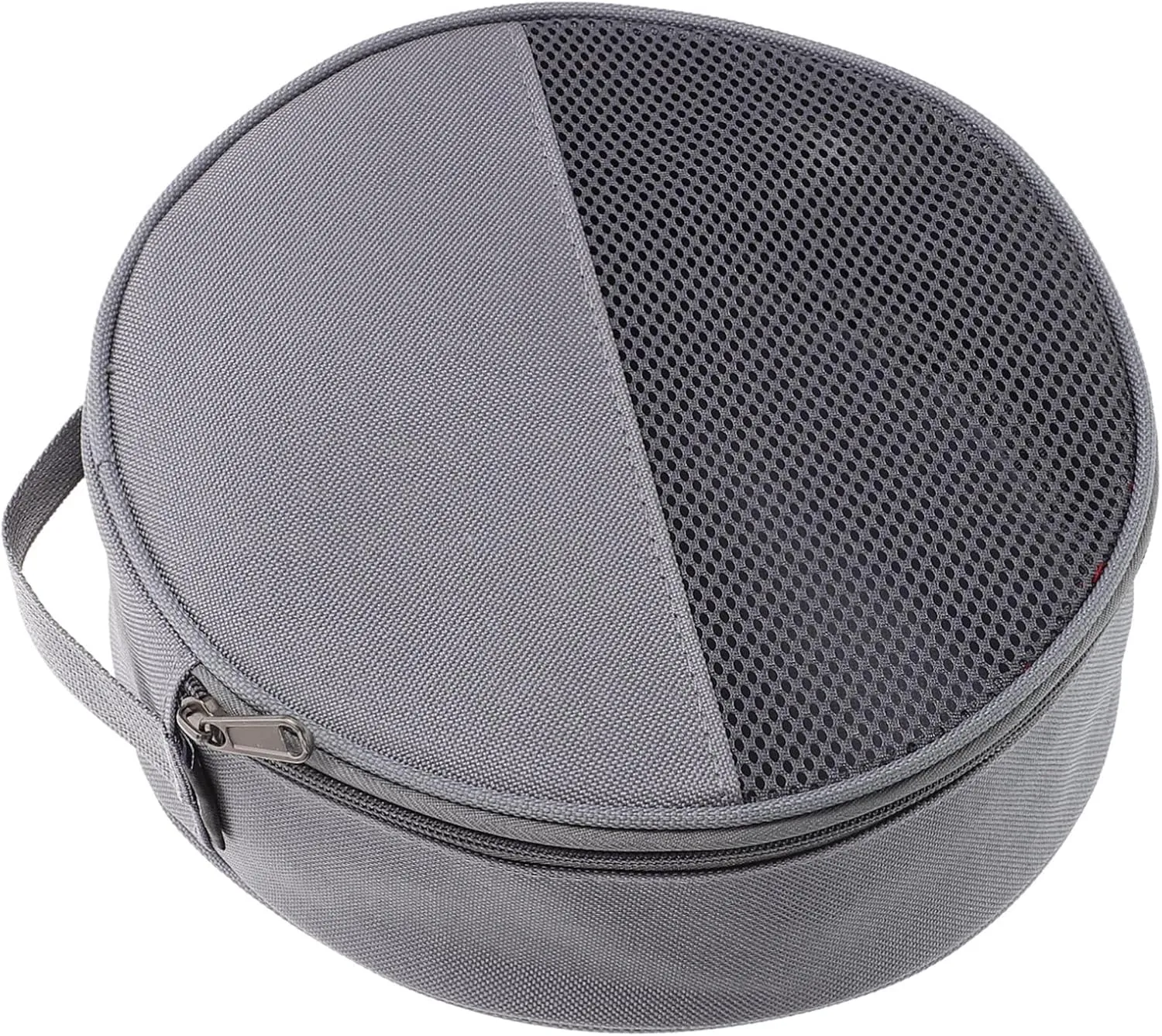 Camping Dish Bag Spacious Tableware Storage Organizer with Mesh Dividers Zipper Closure and Carry Handles for Outdoor Activities and Picnics