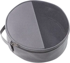 Camping Dish Bag Spacious Tableware Storage Organizer with Mesh Dividers Zipper Closure and Carry Handles for Outdoor Activities and Picnics
