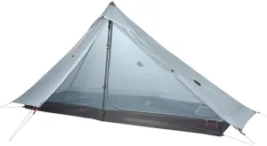 Camping Tents,1 Pro Tent Outdoor 1 Person Ultralight Camping Tent 3 Season Professional 20d Rodless (Color : Gray, Size : 3 Season)