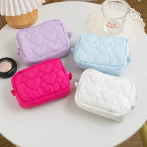 Candy Color Series Cute Storage Portable Mini Cosmetic Bags