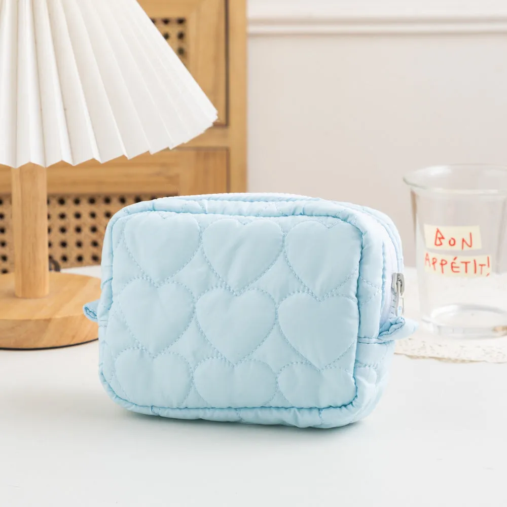 Candy Color Series Cute Storage Portable Mini Cosmetic Bags
