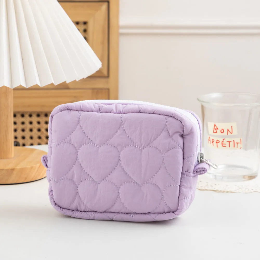 Candy Color Series Cute Storage Portable Mini Cosmetic Bags