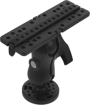 Canoe Accessories Marine Electronic Fish Finder Mount Rotatable Fish Finder Bracket Fish Finder Holder Rack for Boat Canoe Kayak Fishing Accessories Kayak