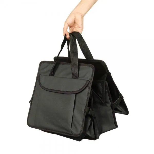 Car Foldable Storage Bag High-quality Oxford Cloth Travel Storage Box Black