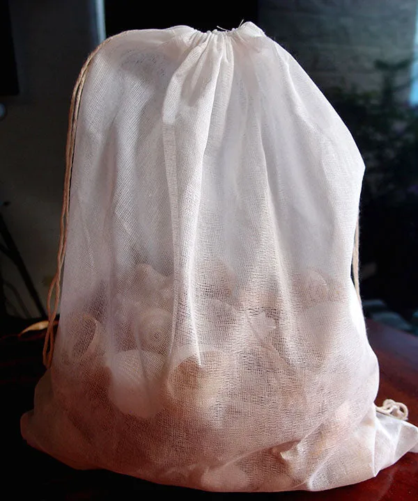 Cheesecloth Drawstring Bags
